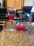 cherry tequila strained  